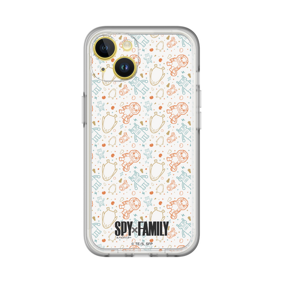 スリムプロテクションプレミアムケース［ SPY×FAMILY - ぬいぐるみ - 総柄 ］