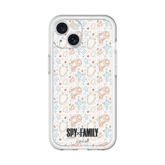 スリムプロテクションプレミアムケース［ SPY×FAMILY - ぬいぐるみ - 総柄 ］