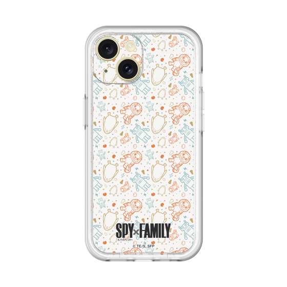 スリムプロテクションプレミアムケース［ SPY×FAMILY - ぬいぐるみ - 総柄 ］