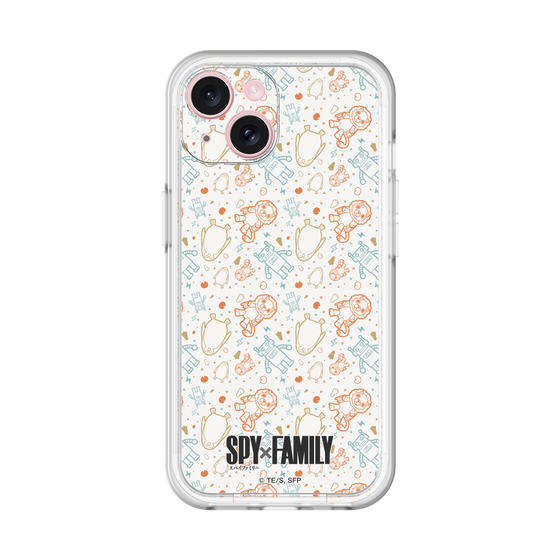 スリムプロテクションプレミアムケース［ SPY×FAMILY - ぬいぐるみ - 総柄 ］