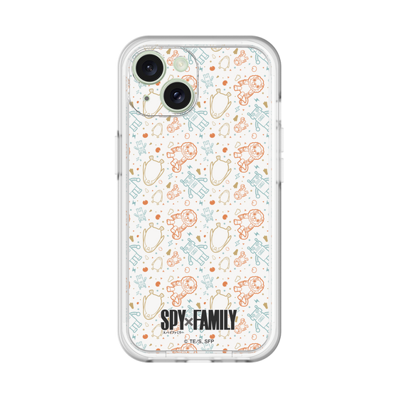 スリムプロテクションプレミアムケース［ SPY×FAMILY - ぬいぐるみ - 総柄 ］
