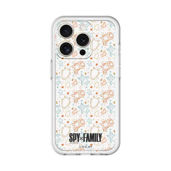 スリムプロテクションプレミアムケース［ SPY×FAMILY - ぬいぐるみ - 総柄 ］