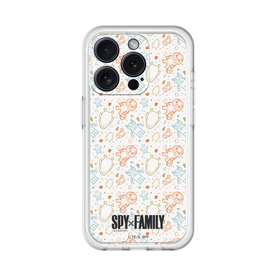 スリムプロテクションプレミアムケース［ SPY×FAMILY - ぬいぐるみ - 総柄 ］