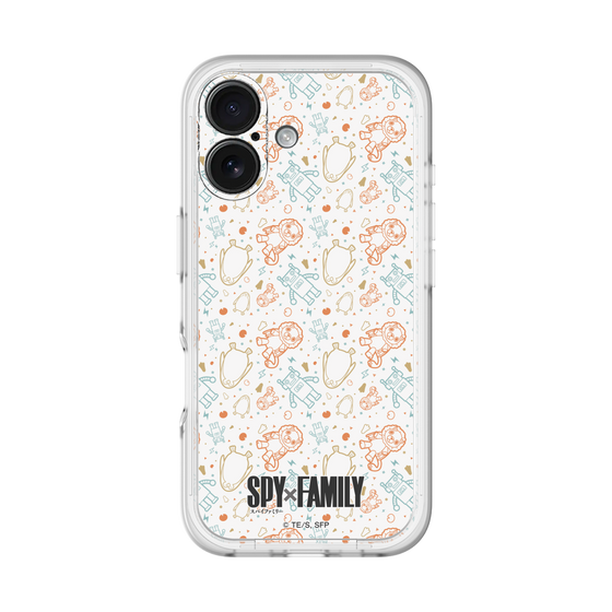 スリムプロテクションプレミアムケース［ SPY×FAMILY - ぬいぐるみ - 総柄 ］