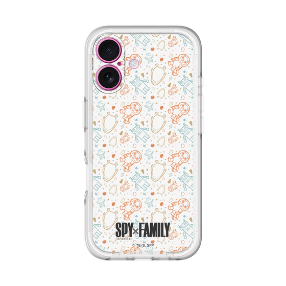 スリムプロテクションプレミアムケース［ SPY×FAMILY - ぬいぐるみ - 総柄 ］