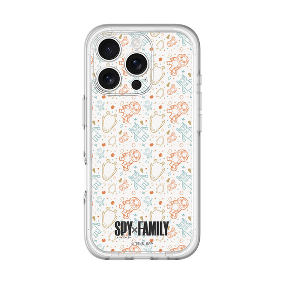 スリムプロテクションプレミアムケース［ SPY×FAMILY - ぬいぐるみ - 総柄 ］