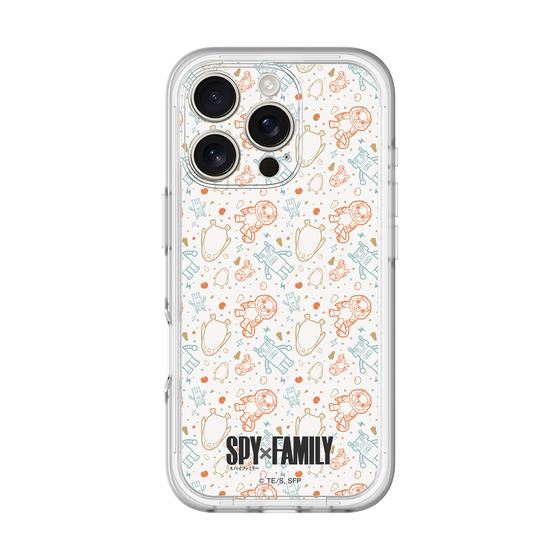 スリムプロテクションプレミアムケース［ SPY×FAMILY - ぬいぐるみ - 総柄 ］