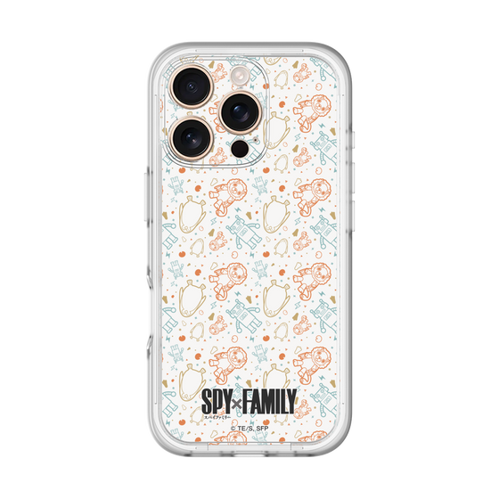 スリムプロテクションプレミアムケース［ SPY×FAMILY - ぬいぐるみ - 総柄 ］