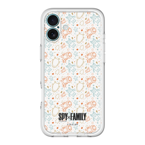 スリムプロテクションプレミアムケース［ SPY×FAMILY - ぬいぐるみ - 総柄 ］