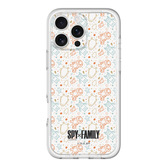 スリムプロテクションプレミアムケース［ SPY×FAMILY - ぬいぐるみ - 総柄 ］