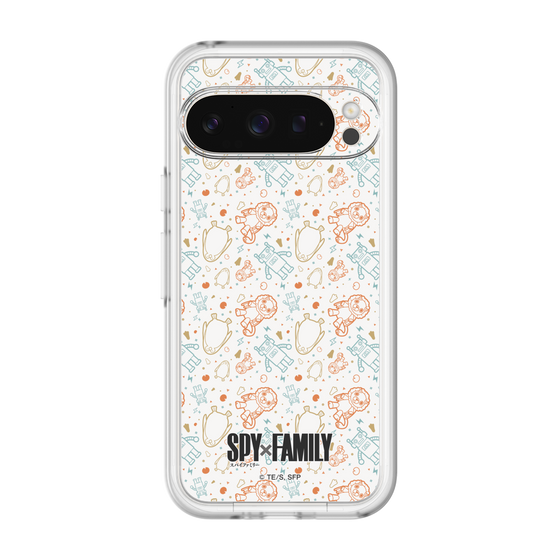 スリムプロテクションプレミアムケース［ SPY×FAMILY - ぬいぐるみ - 総柄 ］