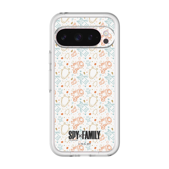 スリムプロテクションプレミアムケース［ SPY×FAMILY - ぬいぐるみ - 総柄 ］