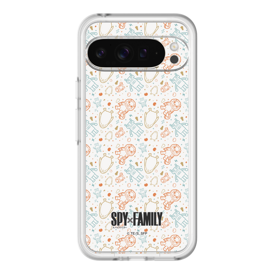 スリムプロテクションプレミアムケース［ SPY×FAMILY - ぬいぐるみ - 総柄 ］
