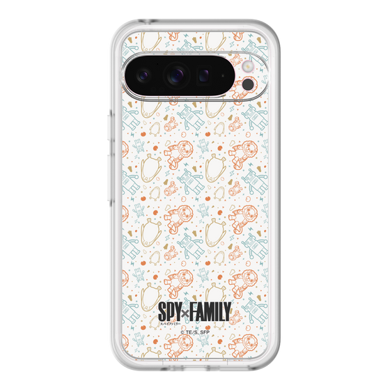 スリムプロテクションプレミアムケース［ SPY×FAMILY - ぬいぐるみ - 総柄 ］