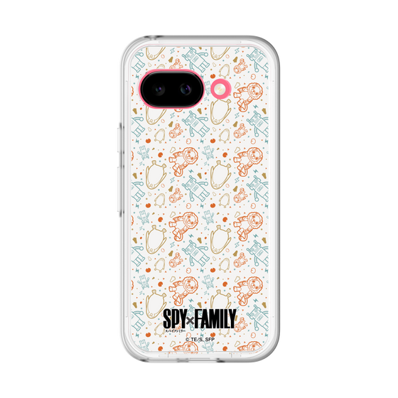 スリムプロテクションプレミアムケース［ SPY×FAMILY - ぬいぐるみ - 総柄 ］