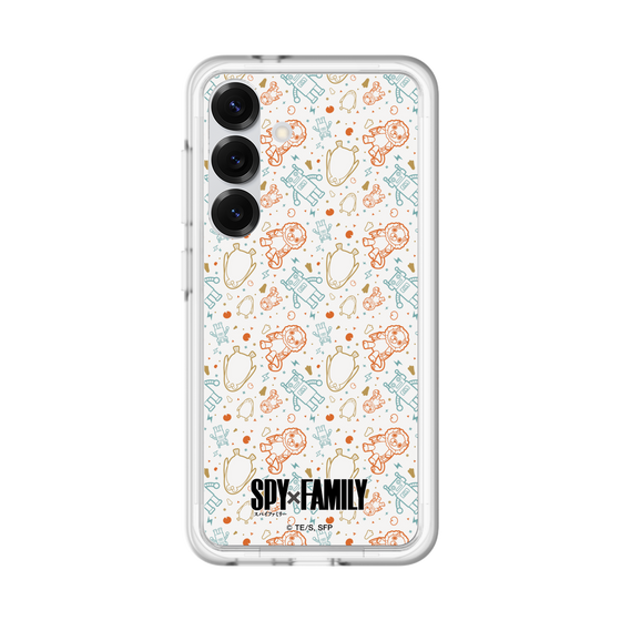 スリムプロテクションプレミアムケース［ SPY×FAMILY - ぬいぐるみ - 総柄 ］