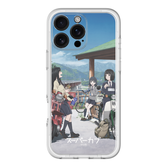 スリムプロテクションプレミアムケース［ TVアニメ「スーパーカブ」 - 放課後 ］