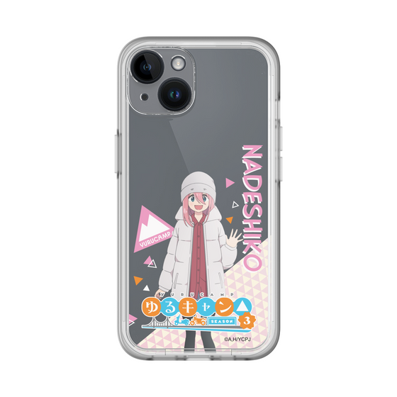 スリムプロテクションプレミアムケース［ 『ゆるキャン△ SEASON3』- 各務原 なでしこ - 立ち絵 ］
