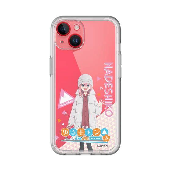 スリムプロテクションプレミアムケース［ 『ゆるキャン△ SEASON3』- 各務原 なでしこ - 立ち絵 ］