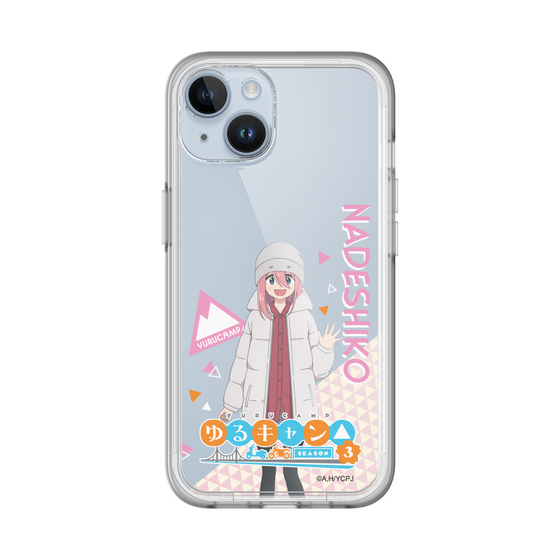 スリムプロテクションプレミアムケース［ 『ゆるキャン△ SEASON3』- 各務原 なでしこ - 立ち絵 ］