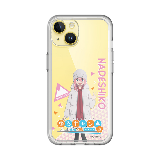 スリムプロテクションプレミアムケース［ 『ゆるキャン△ SEASON3』- 各務原 なでしこ - 立ち絵 ］