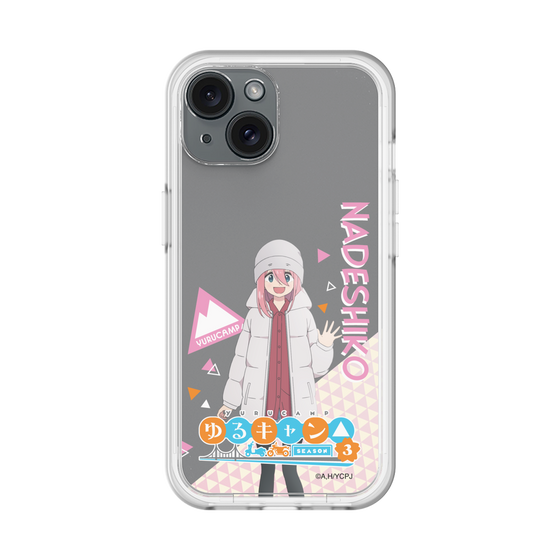 スリムプロテクションプレミアムケース［ 『ゆるキャン△ SEASON3』- 各務原 なでしこ - 立ち絵 ］