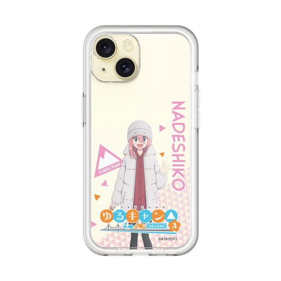 スリムプロテクションプレミアムケース［ 『ゆるキャン△ SEASON3』- 各務原 なでしこ - 立ち絵 ］