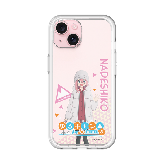 スリムプロテクションプレミアムケース［ 『ゆるキャン△ SEASON3』- 各務原 なでしこ - 立ち絵 ］