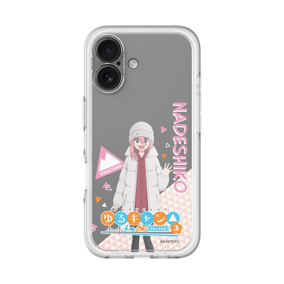 スリムプロテクションプレミアムケース［ 『ゆるキャン△ SEASON3』- 各務原 なでしこ - 立ち絵 ］