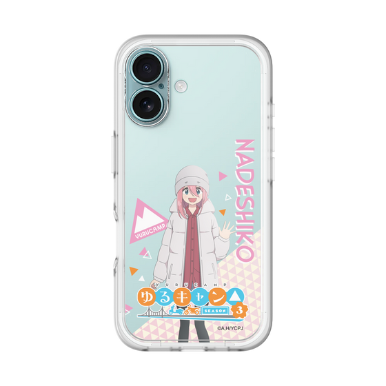 スリムプロテクションプレミアムケース［ 『ゆるキャン△ SEASON3』- 各務原 なでしこ - 立ち絵 ］