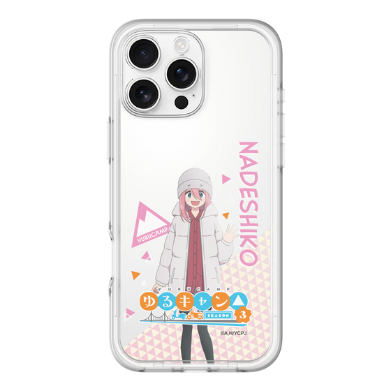 スリムプロテクションプレミアムケース［ 『ゆるキャン△ SEASON3』- 各務原 なでしこ - 立ち絵 ］