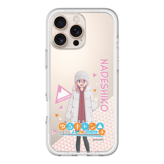 スリムプロテクションプレミアムケース［ 『ゆるキャン△ SEASON3』- 各務原 なでしこ - 立ち絵 ］