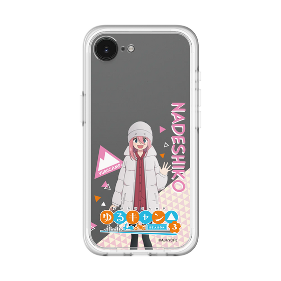 スリムプロテクションプレミアムケース［ 『ゆるキャン△ SEASON3』- 各務原 なでしこ - 立ち絵 ］