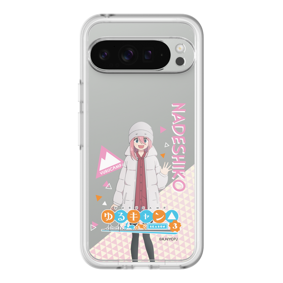 スリムプロテクションプレミアムケース［ 『ゆるキャン△ SEASON3』- 各務原 なでしこ - 立ち絵 ］