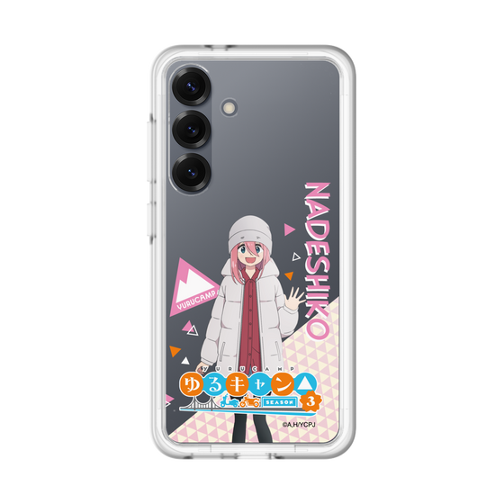 スリムプロテクションプレミアムケース［ 『ゆるキャン△ SEASON3』- 各務原 なでしこ - 立ち絵 ］