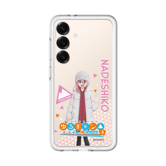 スリムプロテクションプレミアムケース［ 『ゆるキャン△ SEASON3』- 各務原 なでしこ - 立ち絵 ］