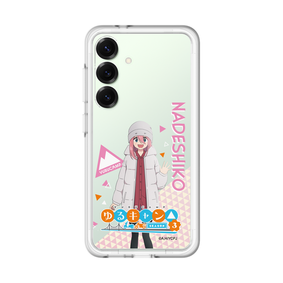 スリムプロテクションプレミアムケース［ 『ゆるキャン△ SEASON3』- 各務原 なでしこ - 立ち絵 ］