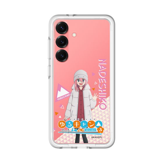 スリムプロテクションプレミアムケース［ 『ゆるキャン△ SEASON3』- 各務原 なでしこ - 立ち絵 ］
