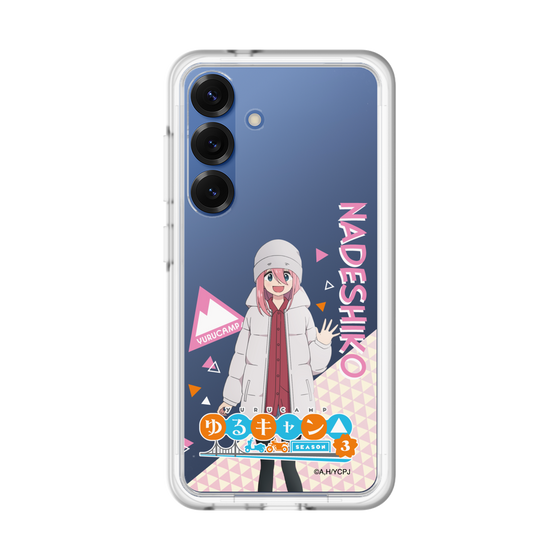 スリムプロテクションプレミアムケース［ 『ゆるキャン△ SEASON3』- 各務原 なでしこ - 立ち絵 ］