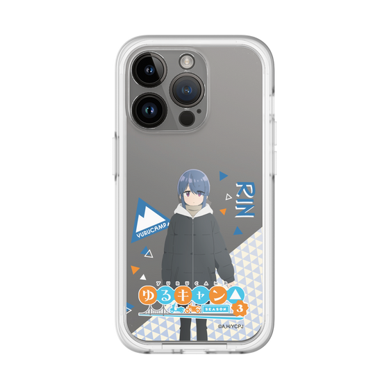 スリムプロテクションプレミアムケース［ 『ゆるキャン△ SEASON3』- 志摩 リン - 立ち絵 ］