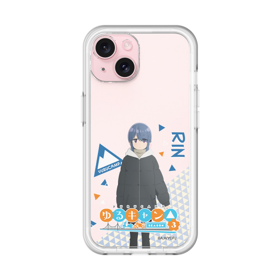スリムプロテクションプレミアムケース［ 『ゆるキャン△ SEASON3』- 志摩 リン - 立ち絵 ］