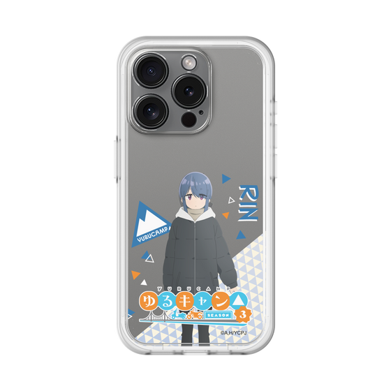 スリムプロテクションプレミアムケース［ 『ゆるキャン△ SEASON3』- 志摩 リン - 立ち絵 ］