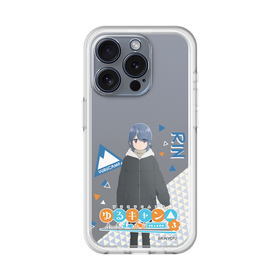 スリムプロテクションプレミアムケース［ 『ゆるキャン△ SEASON3』- 志摩 リン - 立ち絵 ］