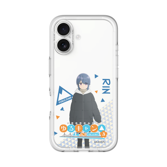 スリムプロテクションプレミアムケース［ 『ゆるキャン△ SEASON3』- 志摩 リン - 立ち絵 ］