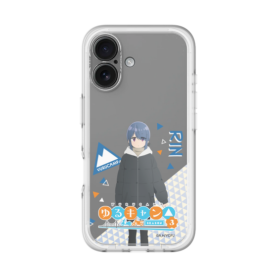 スリムプロテクションプレミアムケース［ 『ゆるキャン△ SEASON3』- 志摩 リン - 立ち絵 ］