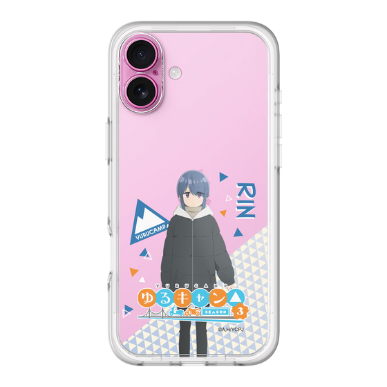 スリムプロテクションプレミアムケース［ 『ゆるキャン△ SEASON3』- 志摩 リン - 立ち絵 ］