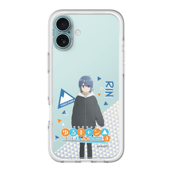 スリムプロテクションプレミアムケース［ 『ゆるキャン△ SEASON3』- 志摩 リン - 立ち絵 ］