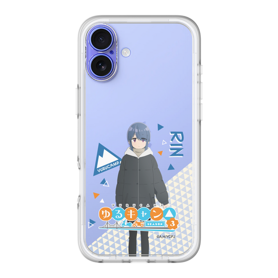 スリムプロテクションプレミアムケース［ 『ゆるキャン△ SEASON3』- 志摩 リン - 立ち絵 ］