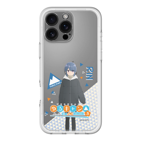 スリムプロテクションプレミアムケース［ 『ゆるキャン△ SEASON3』- 志摩 リン - 立ち絵 ］