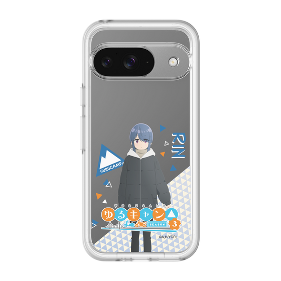 スリムプロテクションプレミアムケース［ 『ゆるキャン△ SEASON3』- 志摩 リン - 立ち絵 ］